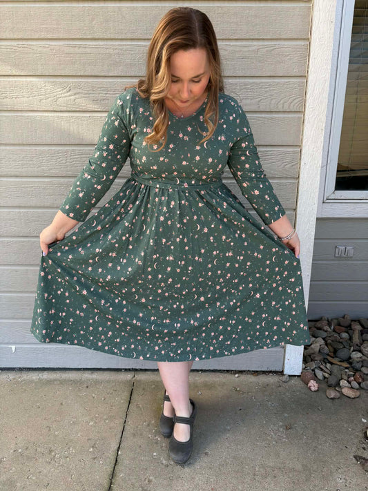 Never Ending Sky Nursing Dress