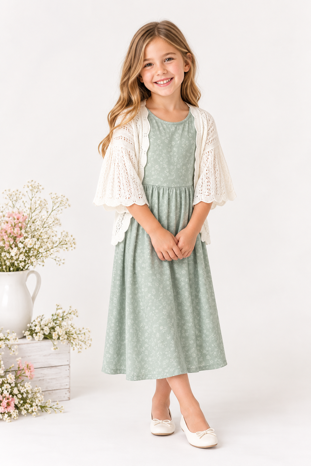 Meadow Cotton Girl Dress