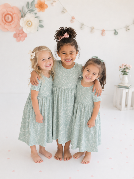 Meadow Cotton Girl Dress