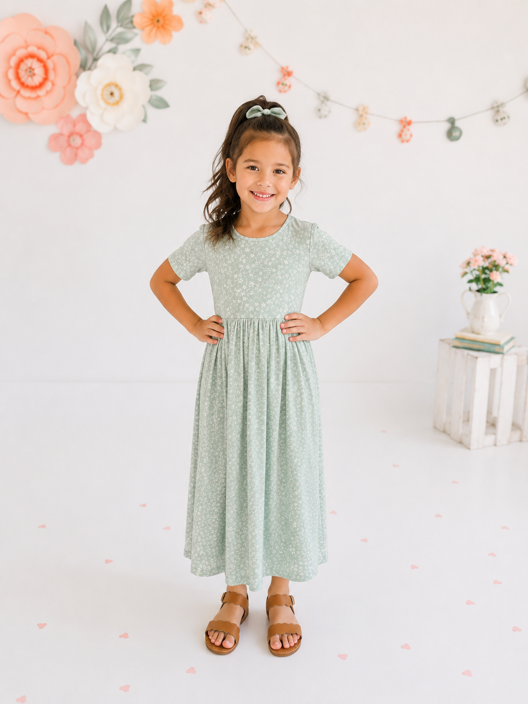 girls cotton dress Meadow Girl swatches-khane-low-rise-wide-leg-pant ensuring ultimate comfort all The #1 Dress Trend Size:US8/UK12/EU40