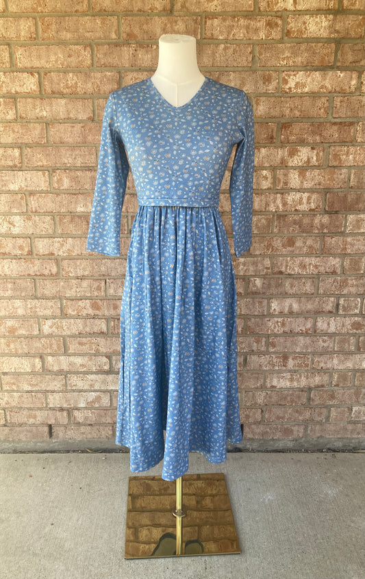 Sky Blue Breeze Nursing Dress