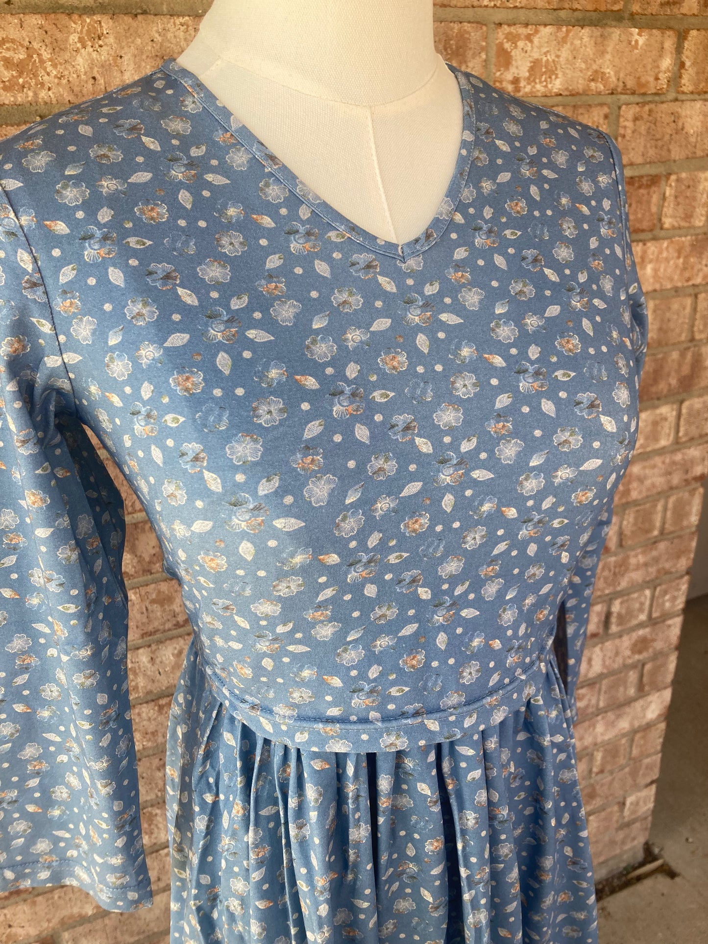 Sky Blue Breeze Nursing Dress - In Stock