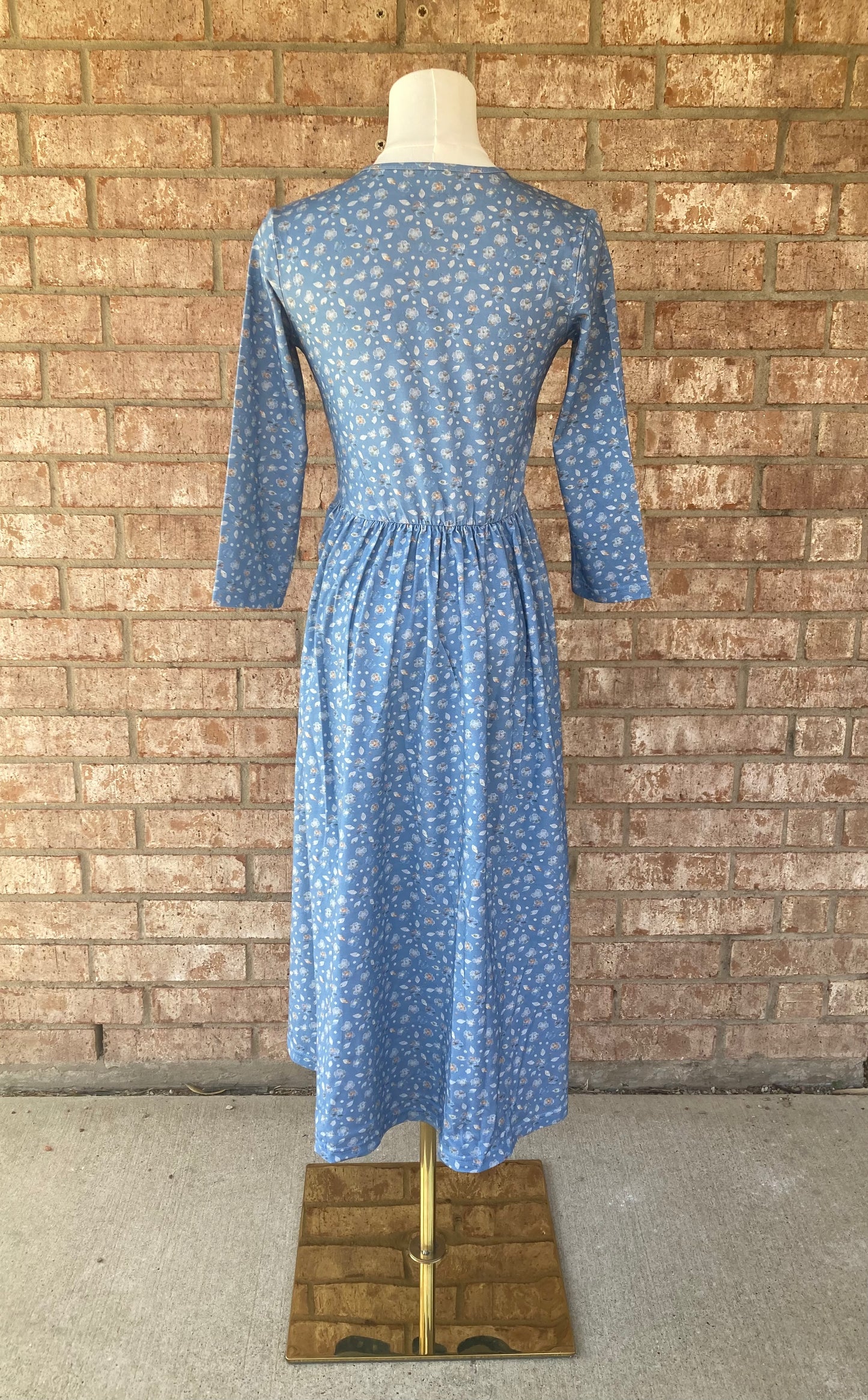 Sky Blue Breeze Nursing Dress - In Stock