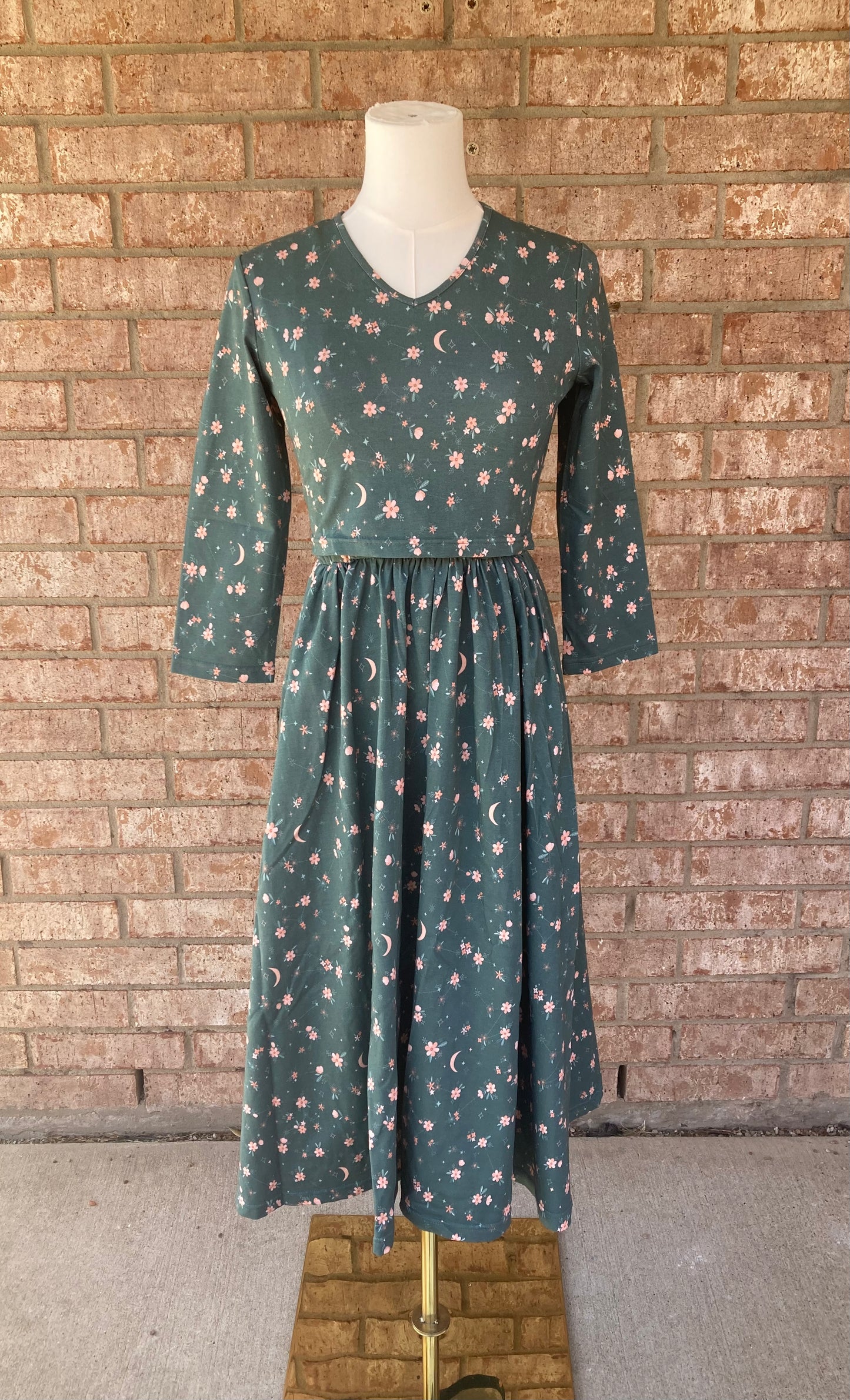 Never Ending Sky Nursing Dress - In Stock