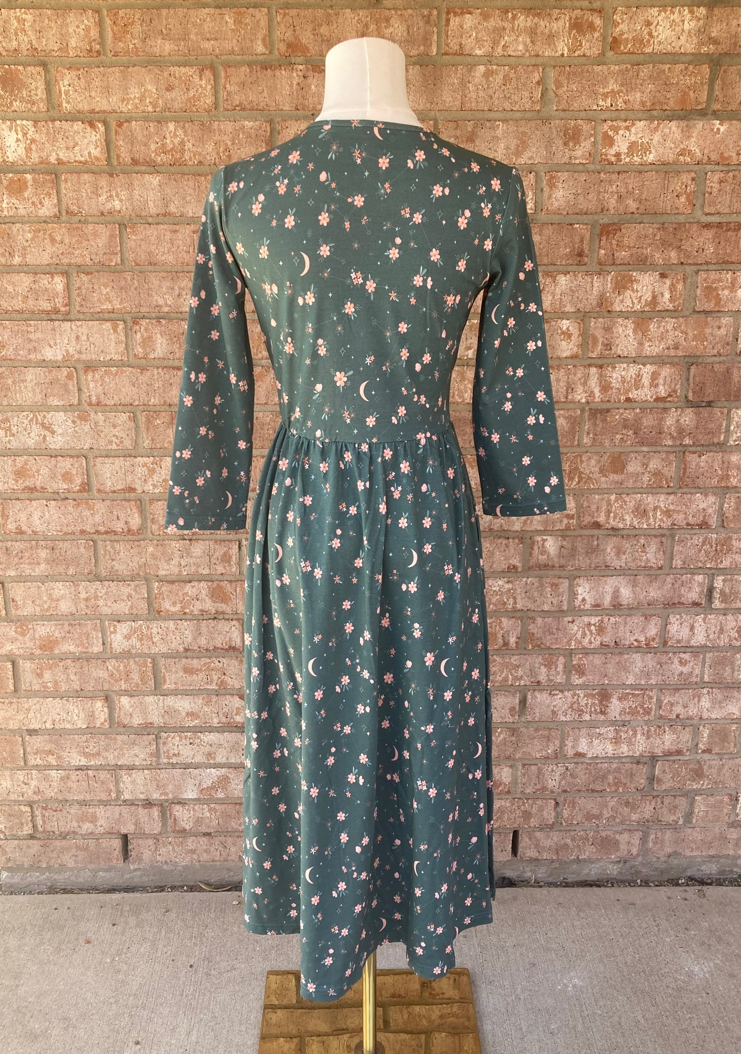 Never Ending Sky Nursing Dress - In Stock