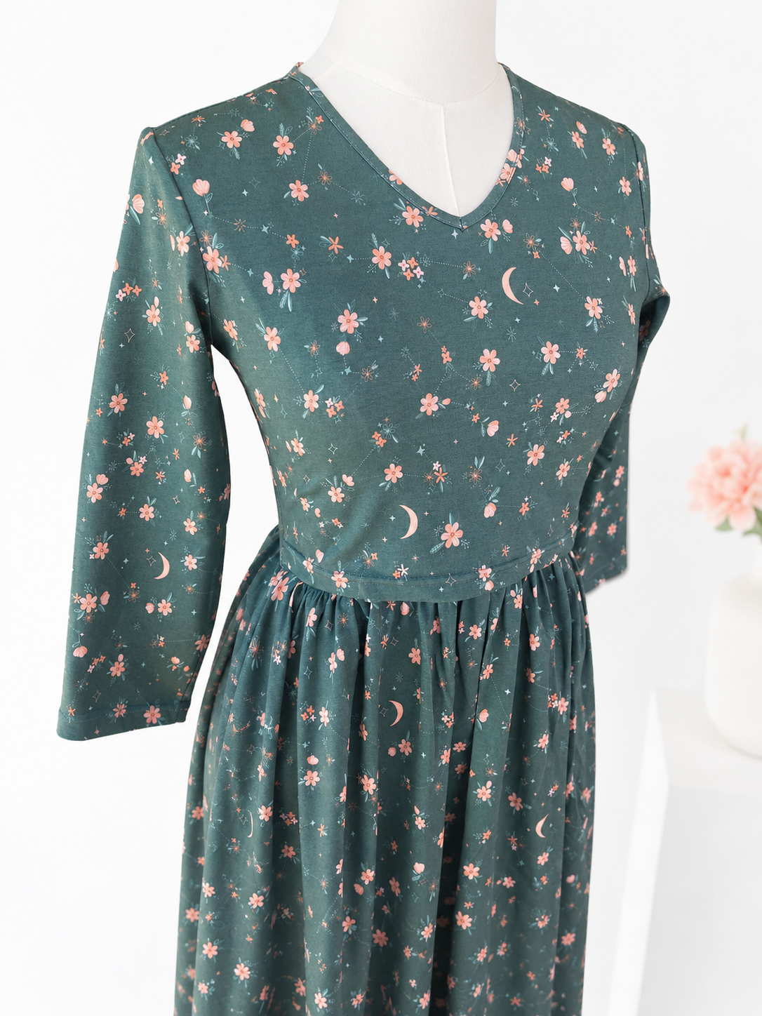 Never Ending Sky Nursing Dress